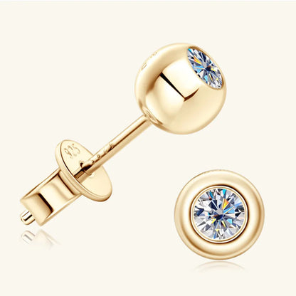 Mozambique stone stud earrings, daily wear