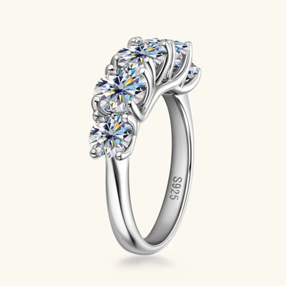 3.6 Ct Moissanite Ring Classic Engagement Ring for Women