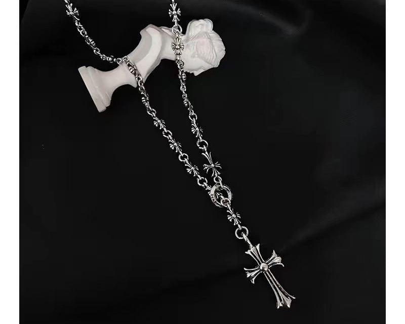 Classic Cross Necklace Cross Set Chain