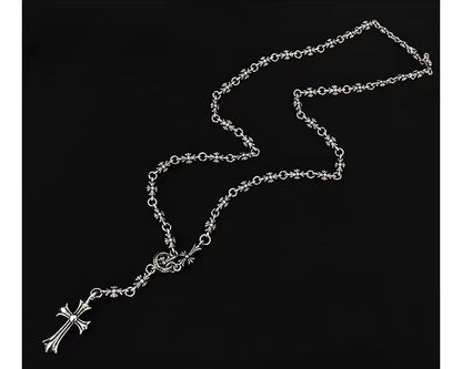 Classic Cross Necklace Cross Set Chain