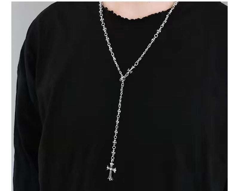 Classic Cross Necklace Cross Set Chain
