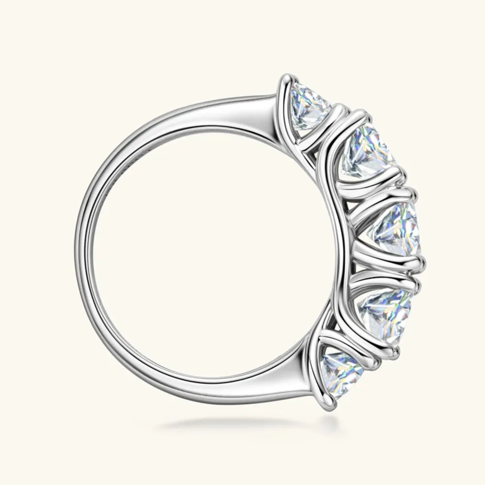 3.6 Ct Moissanite Ring Classic Engagement Ring for Women